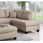 Canapé modulaire réversible couleur sable 3 pièces-91333677