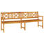 Solid Wood Outdoor Bench