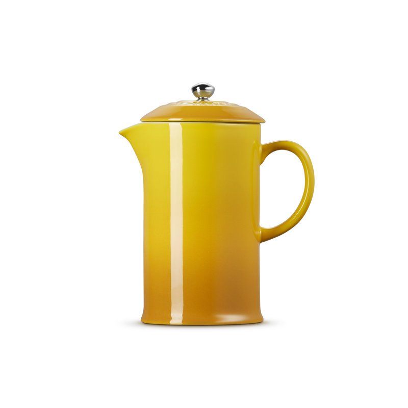 Le Creuset Stoneware Cafetiere with Metal Press, Nectar