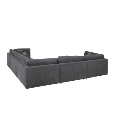 Nilufar Corduroy L-Shaped Sectional