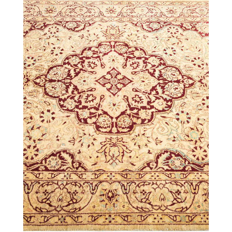 Classic One-of-a-Kind 4' 0" X 6' 1" Hand Knotted Area Rug