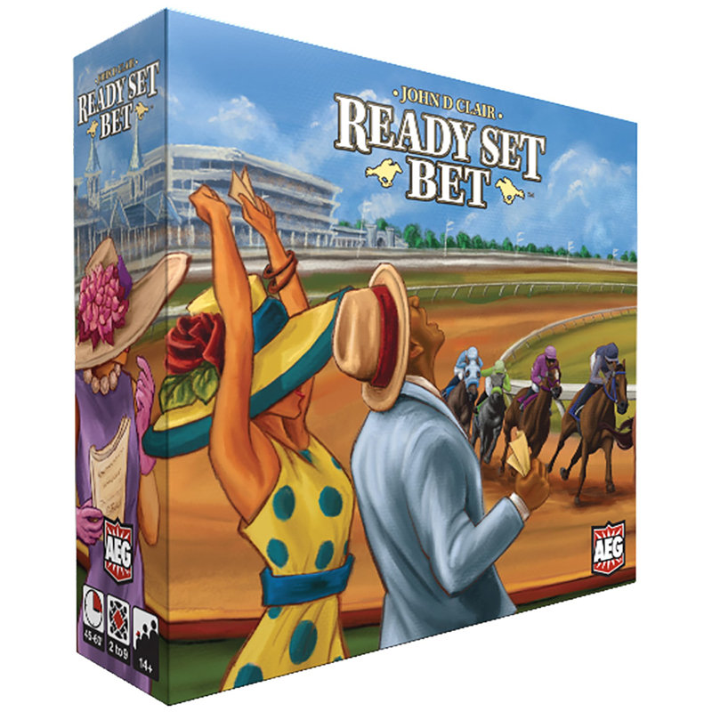 Alderac Entertainment Group Set Bet Horse Racing Betting Board Game, Ages 10+
