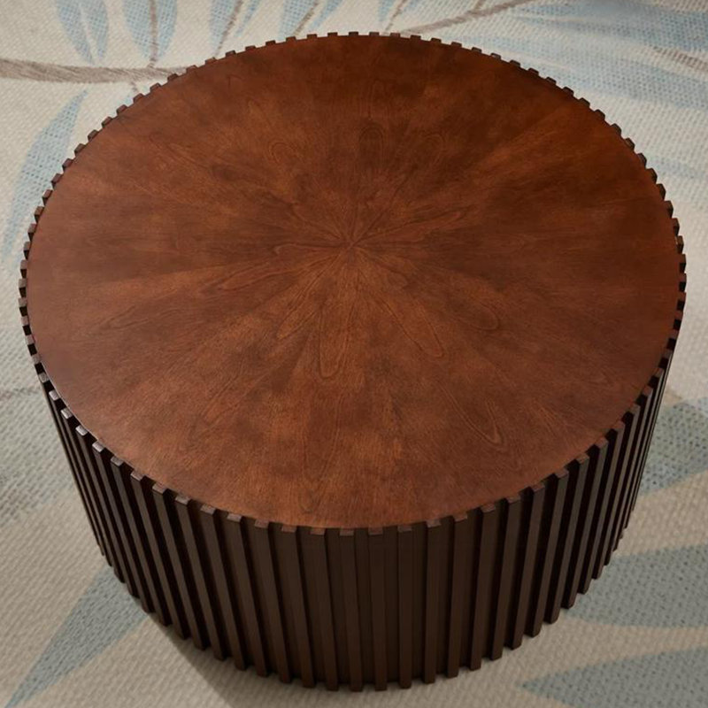 Chilmonik Solid Wood Nesting Coffee Table, Walnut