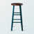 Walnut Seat/Teal Frame