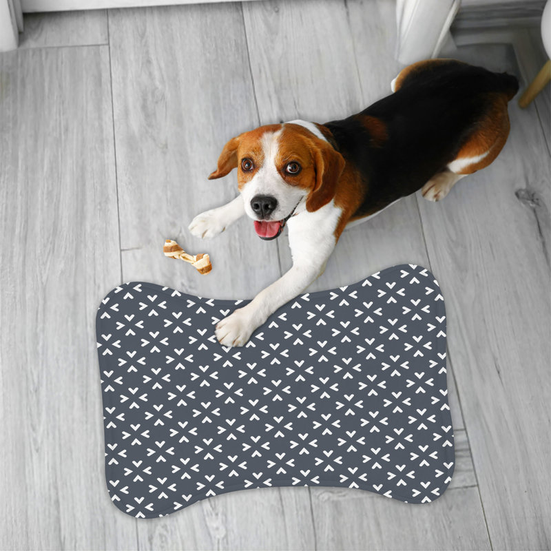 Gleam Chic - 1 Piece Bone Shape Feeding Mat