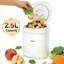 Composteur de cuisine blanc Ecostar