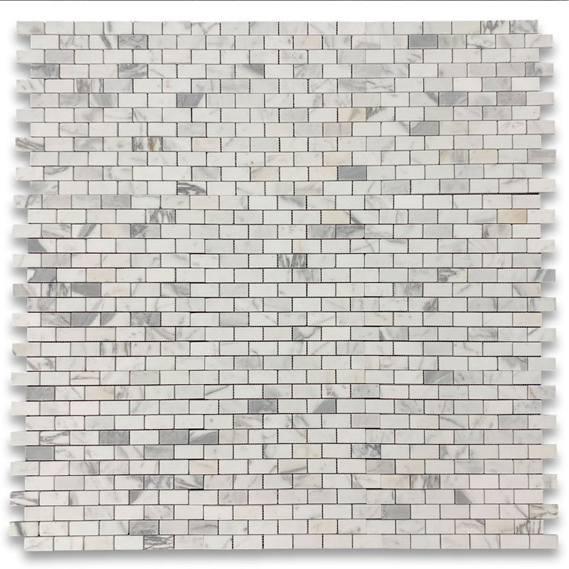12" x 12" Marble Mosaic Wall and Floor Tile