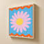 «Happy Flower» par Emily Navas - Impression sur toile