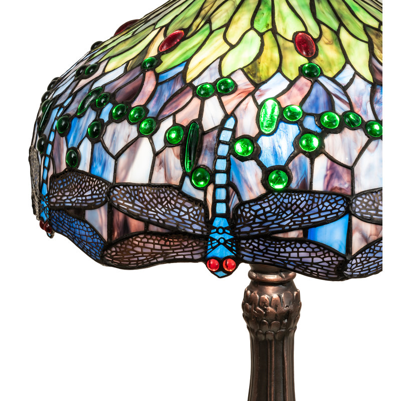 Tiffany Hanginghead Dragonfly Table Lamp