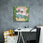 Toile épique Graffiti «Zebra In Tub» par Farida Zaman, 18 po x 18 po-1907113948