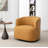 Jalena Upholstered Swivel Barrel Chair-189984834