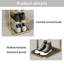 Range-chaussures 6 paires