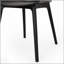 Ensemble de chaises d'extérieur DAHLIA avec mélange de plastique résistant aux intempéries, durable et élégant pour le patio et le jardin