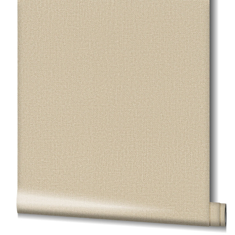 Kumano Textured Weave Wallpaper Roll, Beige
