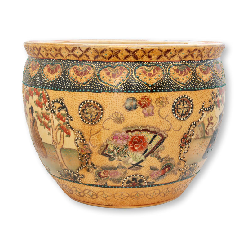 Grand pot à fleurs Satsuma