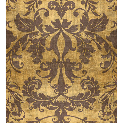 Palace Damask Metallic Wallpaper Roll