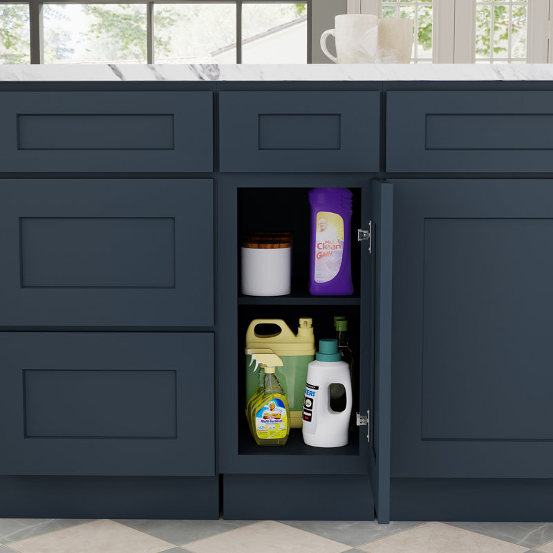 Armoire de cuisine casain, Ivoire blanc, 12"