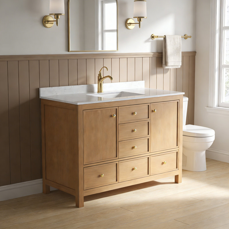 Meuble-lavabo 48 po avec rangement
