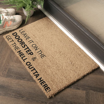 Beeler Non-Slip Outdoor Doormat