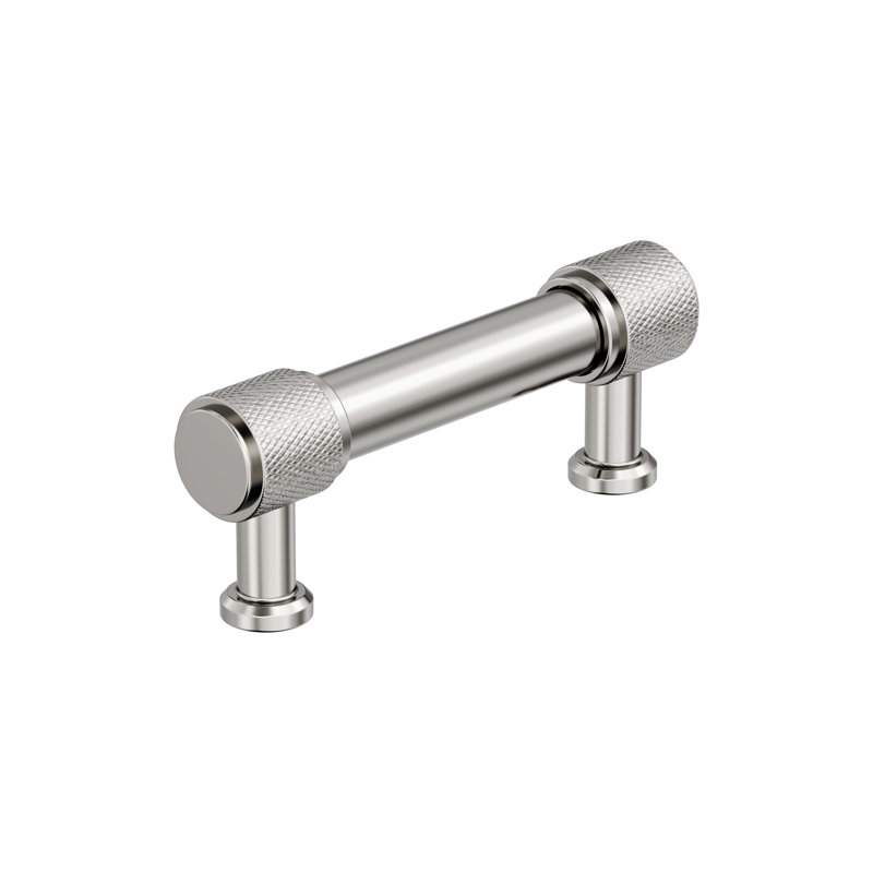 Poignée d'armoire Faraday, 3", Nickel poli