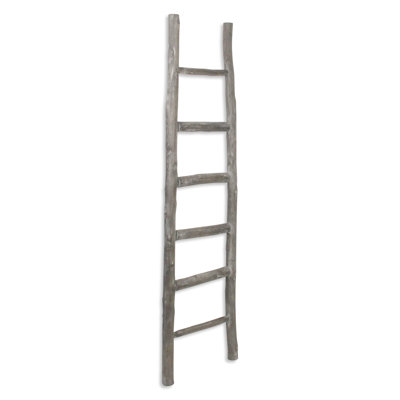 Wooden 6 ft Blanket Ladder