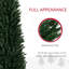 Arbre de Noël artificiel 8 pi avec 8 lumières, 668 branches, 250 lumières DEL colorées, base en acier, vert-1635259111-1635259109