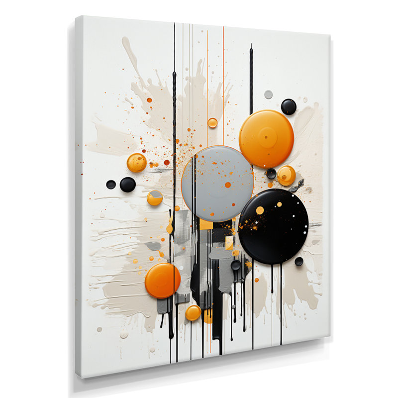 Lune argentée se levant - minimalisme, art mural, H 20 po x l 12 po x P 1 po, Toile tendue
