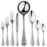 Leonardo Flatware Set - 43 Pieces - Stainless Steel