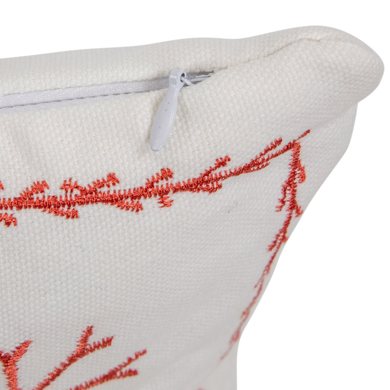 Cotton Lumbar Rectangular Pillow Cover & Insert