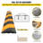 VEVOR Rubber 40.2'' L Threshold Ramp