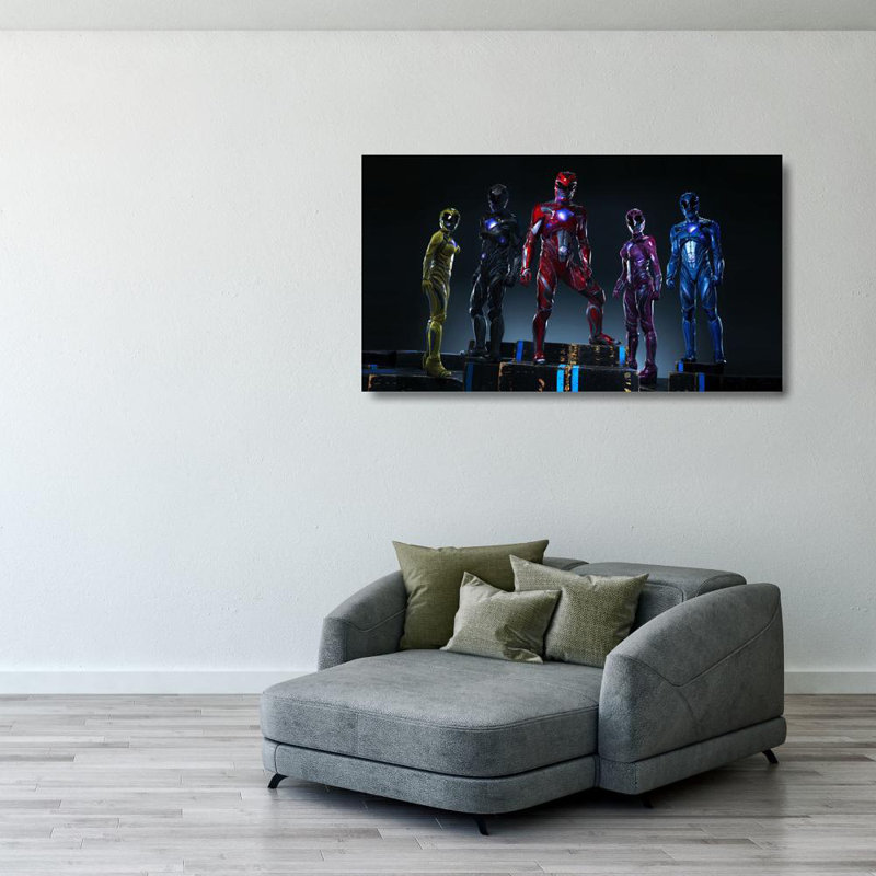Power Rangers, H 23 po x l 40 po