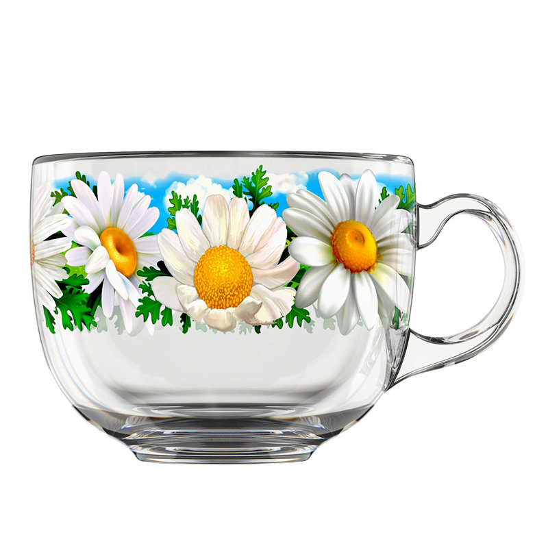 Grande tasse en verre Jumbo