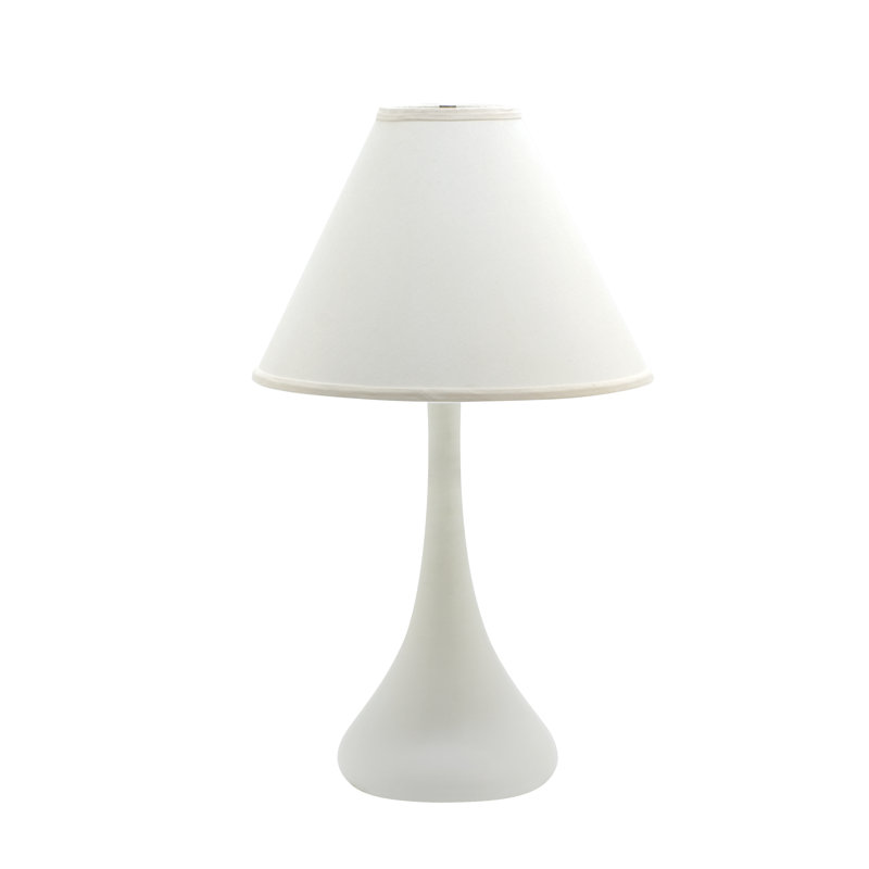 Lampe de table 26 po Libbe, Blanc mat