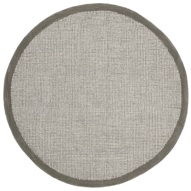 Furman Hand Tufted Wool Rug, Round 6'