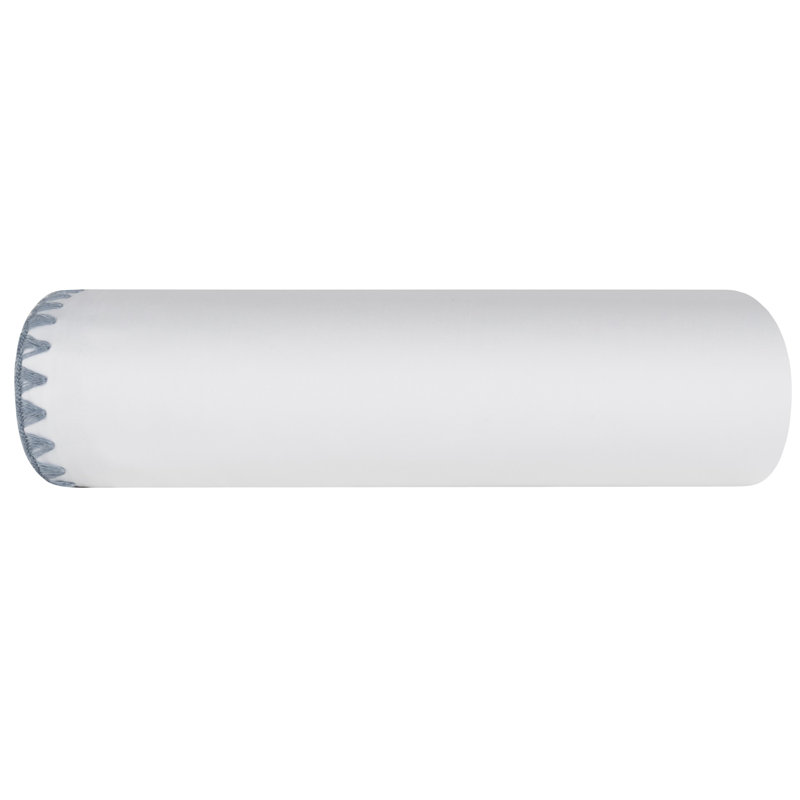 Poppy 100% Cotton Percale Sheet Set, white-ocean blue, King