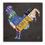 « coq », impression sur toile tendue-22323978