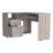 2-Drawer 1-Shelf L-Shaped Computer Desk-1800128380