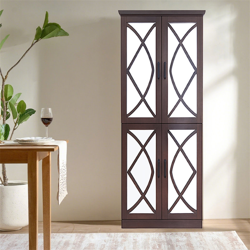 68-Inch Tall Shoe Cabinet With Doors