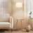 Owen 56 in. Mid-Century Modern LED Bedside Table Lamp with USB Port and Wireless Charging Pad - Bundle Set of 2-104311732