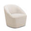 Fauteuil pivotant Anson Boucle