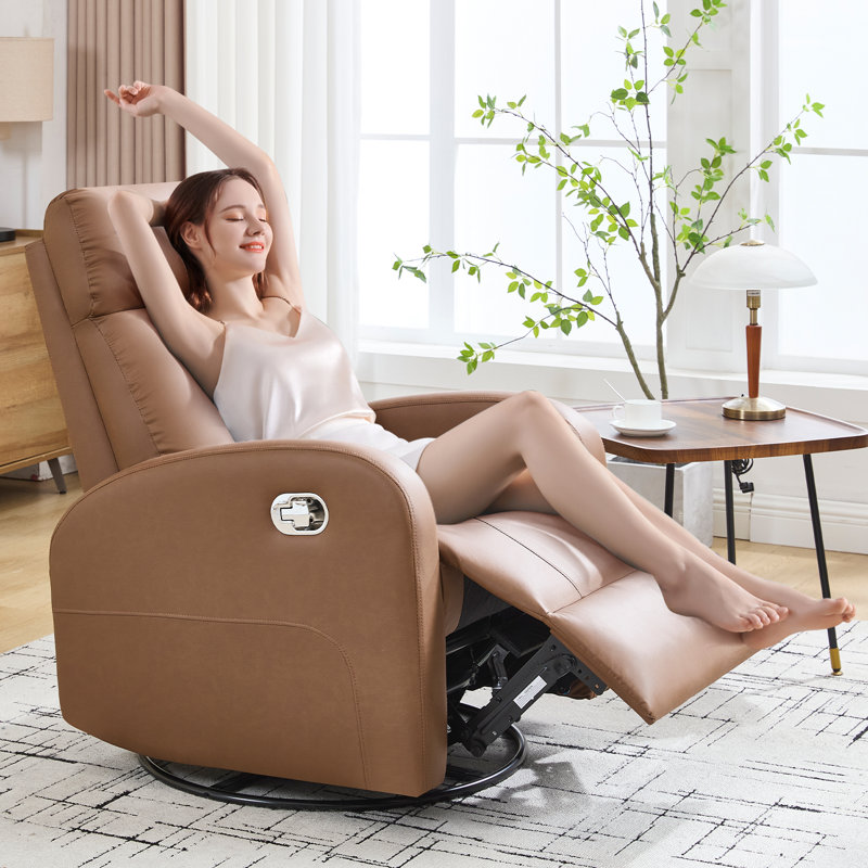 Fauteuil inclinable manuel inclinable 30,3 po, Brown