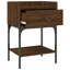 Shabari 40.5cm W Iron Bedside Table-1924250993-1889720837