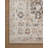 Monroe Oriental Machine Made Power Loomed Polypropylene Area Rug in Beige-87054116