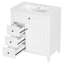 Meuble-lavabo blanc 30 po avec lavabo
