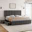 Ditchko Upholstered Bed-544399856-596765262