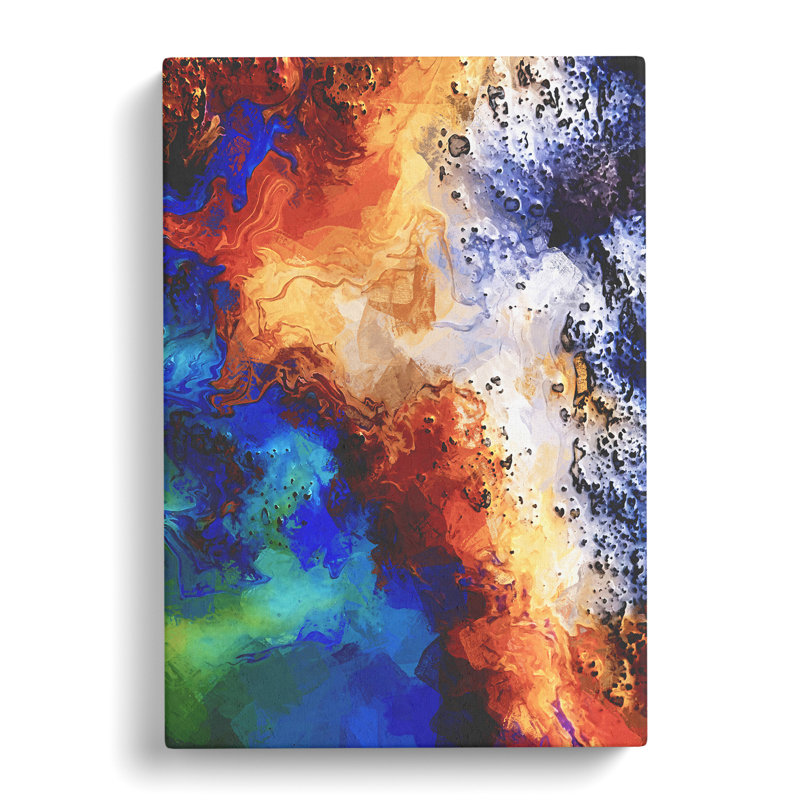 Evening Chances Abstract - Wrapped Canvas, 50cm H x 35cm W x 3cm D