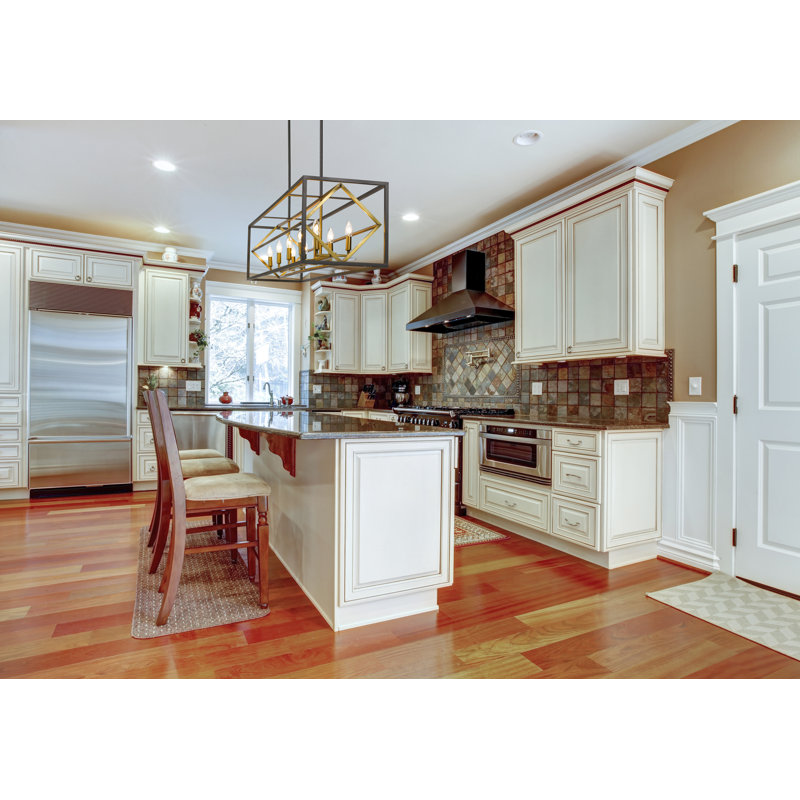 Goulart 10 - Light Kitchen Island Pendant, Olde Brass/Bronze