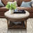 Corbi Indoor Faux Wood Large Round Ottoman-1702691786