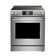 Stainless Steel 30" Slide-In Electric Range, 5-Burner Cooktop, 5.7 Cu. Ft. Capacity True Convection Oven, Air Fry  with Built-in Self-Clean Mode