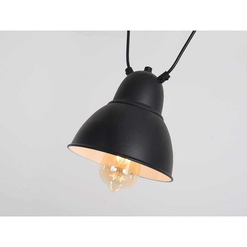 Culpeper 1 - Light Bell Pendant, Black